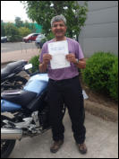 Raman again - gone from CBT to Mod2 full DAS pass in under 5 months in order to go on his dream holiday which involves riding a motorcycle through Nepal to the base of Mount Everest 