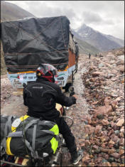 Raman motorcycling in the Himalayas 04